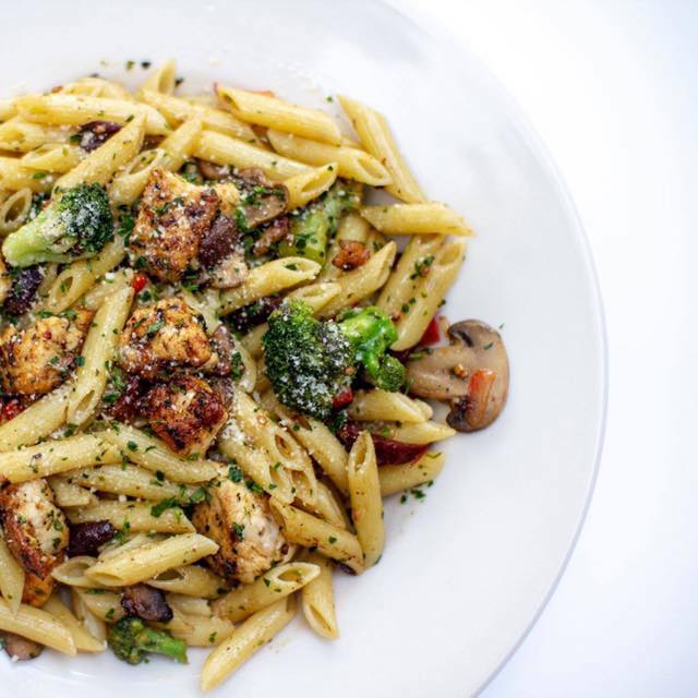 Pasta dish from Hailey's Italian Restaurant in Cypress, TX