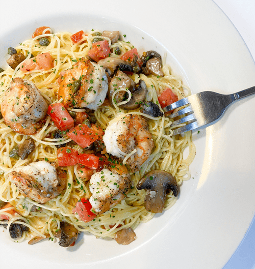 Shrimp Sorrento